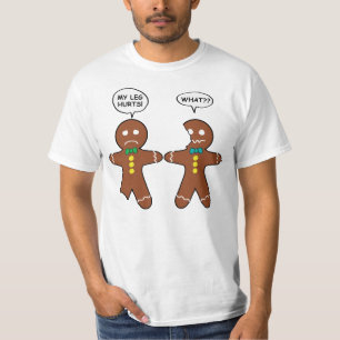 Lebkuchen Kekse Weihnachtsweihnachtsgebäck Spaß T-Shirt