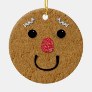 Lebkuchen Keramik Ornament