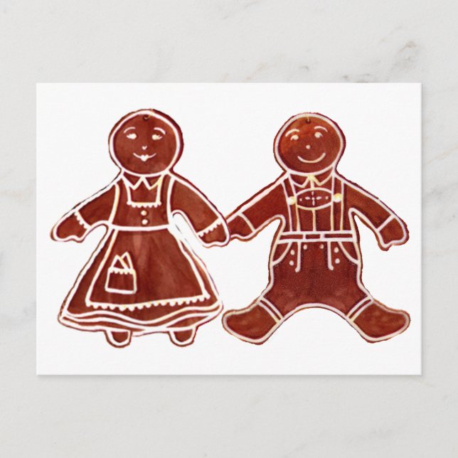 Lebkuchen Kinder 3 Das MUSEUM Zazzle Geschenke Postkarte (Vorderseite)