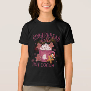 Lebkuchen-Latte heiße Schokolade Weihnachten Tri-Blend Shirt