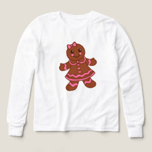 Lebkuchen-Mädchen-T-Shirt