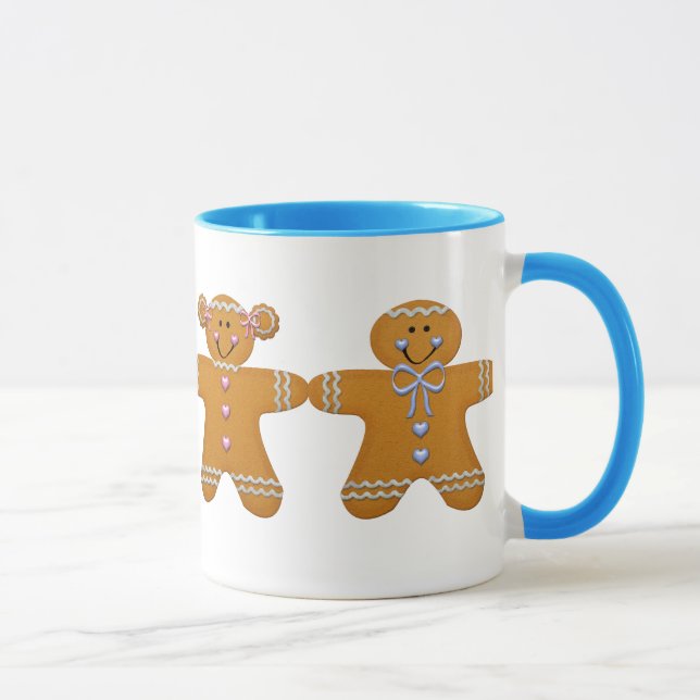 Lebkuchen-Mädchen u. Jungen-Tasse Tasse (Rechts)