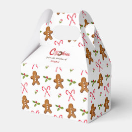 Lebkuchen Mann & Candy Stock Geschenkschachtel