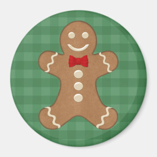 Lebkuchen-Mann-Feiertags-Magnet Magnet