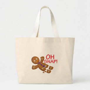 Lebkuchen-Mann Jumbo Stoffbeutel