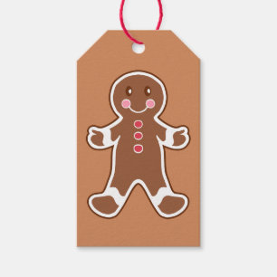 Lebkuchen-Mann-Keks-Geschenkanhänger Geschenkanhänger