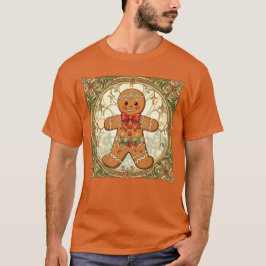 Lebkuchen-Mann-Kekse Festliches Weihnachten T-Shirt