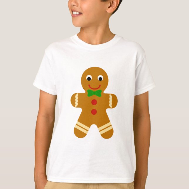 Lebkuchen-Mann T-Shirt (Vorderseite)