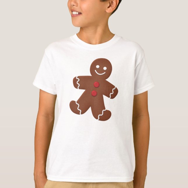 Lebkuchen-Mann T-Shirt (Vorderseite)