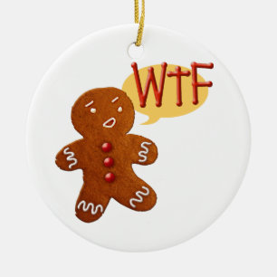 Lebkuchen-Mann WTF Keramikornament