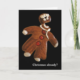 Lebkuchen-Missgeschick Karte