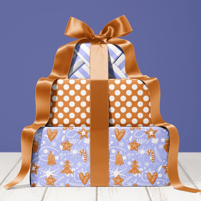 Lebkuchen Muster Niedlich Weihnachten Geschenkpapier Set (Von Creator hochgeladen)