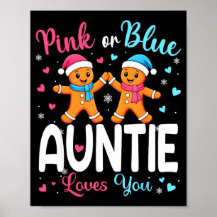 Lebkuchen Nk Oder Blau Tante Liebt Dich Weihnachte Poster