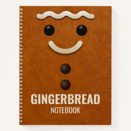 Lebkuchen-Notizbuch – College-liniertes Papier Notizbuch