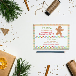 Lebkuchen-Party-Einladung Einladung
