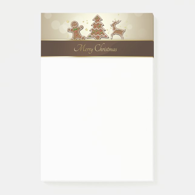 Lebkuchen Post-it Klebezettel (Vorderseite)