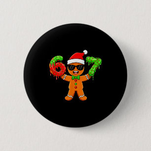 Lebkuchen Sechs Sieben 67 Meme 6 7 Lustige Weihnac Button