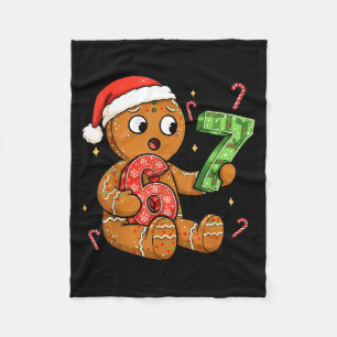 Lebkuchen Sechs Sieben 67 Meme 6 7 Lustiges Weihna Fleecedecke