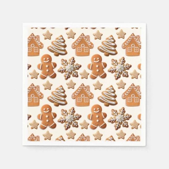 Lebkuchen Serviette (Vorderseite)