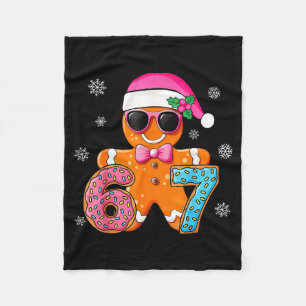 Lebkuchen Six Seven 67 Meme 6 7 Lustige Weihnachte Fleecedecke