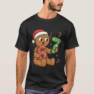 Lebkuchen Six Seven 67 Meme 6 7 Lustiges Weihnacht T-Shirt