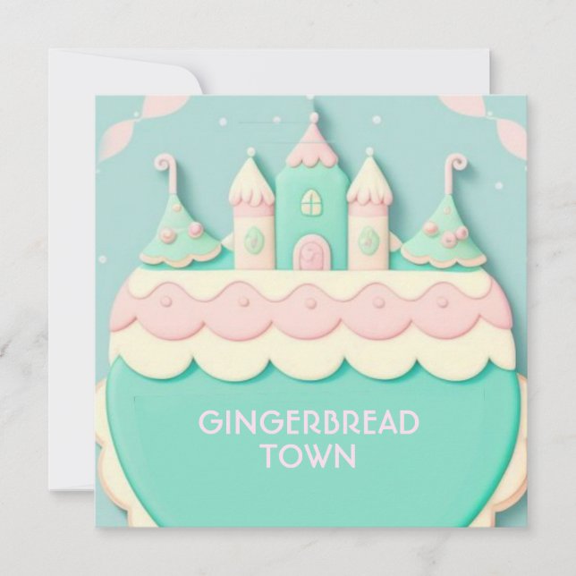 Lebkuchen Stadt/Magnet (Vorderseite)