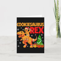 Lebkuchen Trex Dinosaurier für Weihnachten Lebkuch