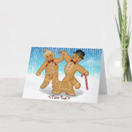 Lebkuchen-Trio Feiertagskarte