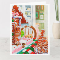 LEBKUCHEN ÜBERRASCHUNG Große Weihnachtskarte