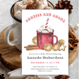 Lebkuchen und Kakaodusche Einladung