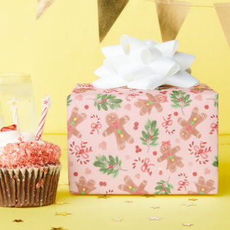 Lebkuchen und PINK Geschenkpapier