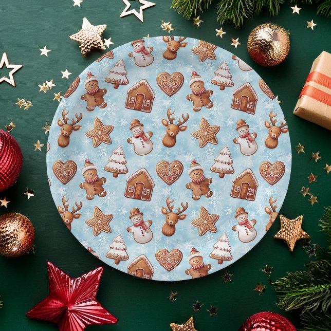 Lebkuchen Weihnachten Pappteller (Von Creator hochgeladen)