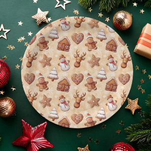 Lebkuchen Weihnachten Pappteller