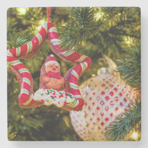 Lebkuchen Weihnachtsdekoration Steinuntersetzer
