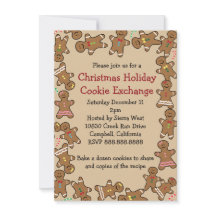 Lebkuchen-Weihnachtsfeiertags-Plätzchen-Austausch