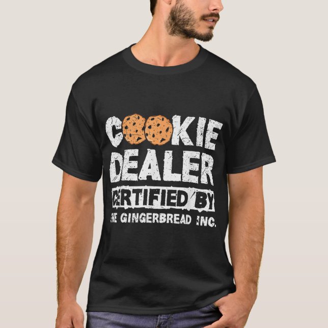 Lebkuchen Weihnachtsgebäck T-Shirt (Vorderseite)