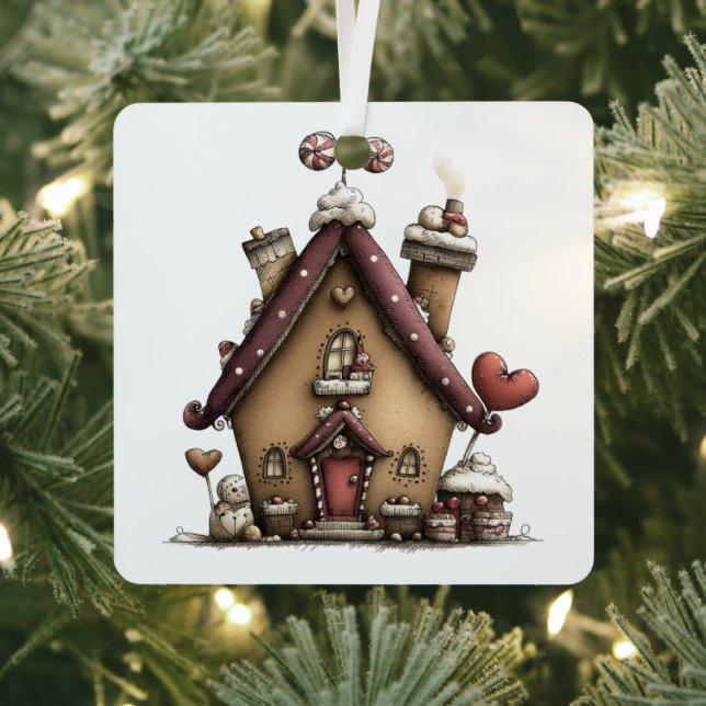 Lebkuchen-Wunderland Ornament Aus Metall (InSitu)