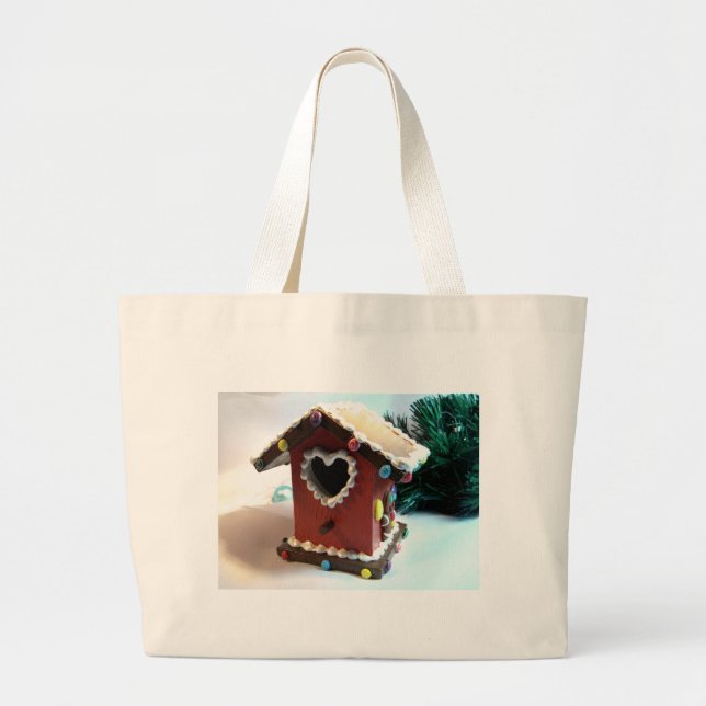 LebkuchenBirdhouse Jumbo Stoffbeutel (Vorne)
