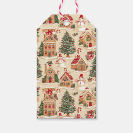 Lebkuchendorf  geschenkanhänger