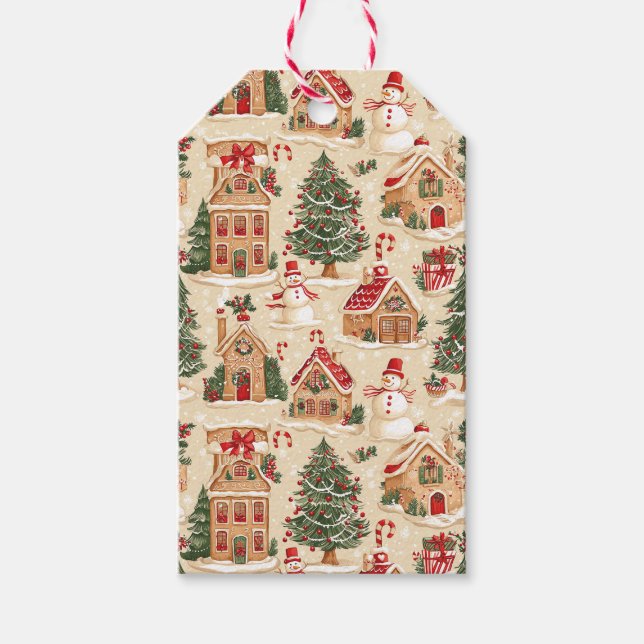 Lebkuchendorf  geschenkanhänger (Vorderseite)