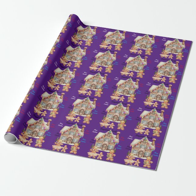 Lebkuchengewächse Geschenkpapier (Ungerollt)