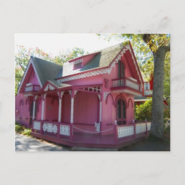 Lebkuchenhaus 7 postkarte (Vorderseite)