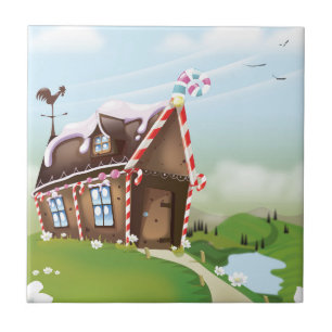 Lebkuchenhaus Fliese