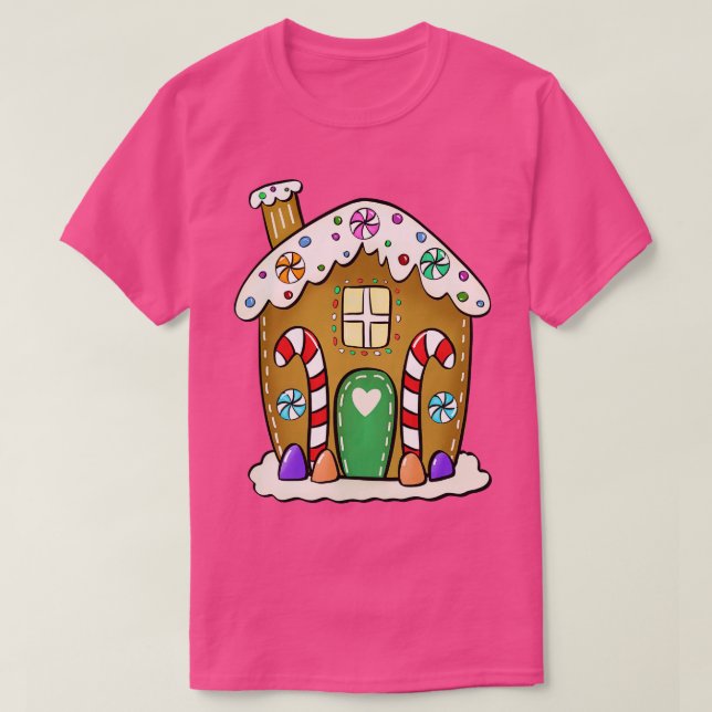 Lebkuchenhaus T-Shirt (Design vorne)