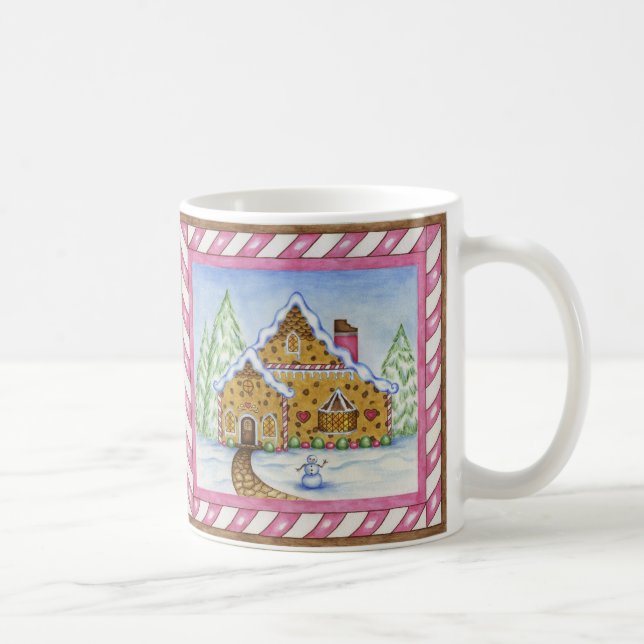 Lebkuchenhäuschen-Tasse Kaffeetasse (Rechts)