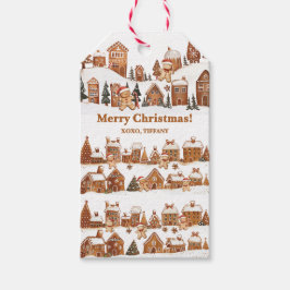 Lebkuchenhäuser Männer Weihnachtsdorf Geschenkanhänger