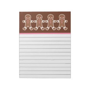 Lebkuchenjunge Notizblock