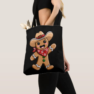 Lebkuchenmann Cowboyhut Bandana Weihnachten Xmas