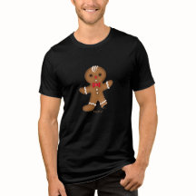Lebkuchenmann Crunch Weihnachten Dunkles T-Shirt