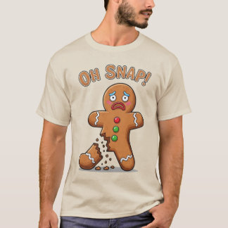 Lebkuchenmann endlich durchgedreht Lustiges Weihna T-Shirt